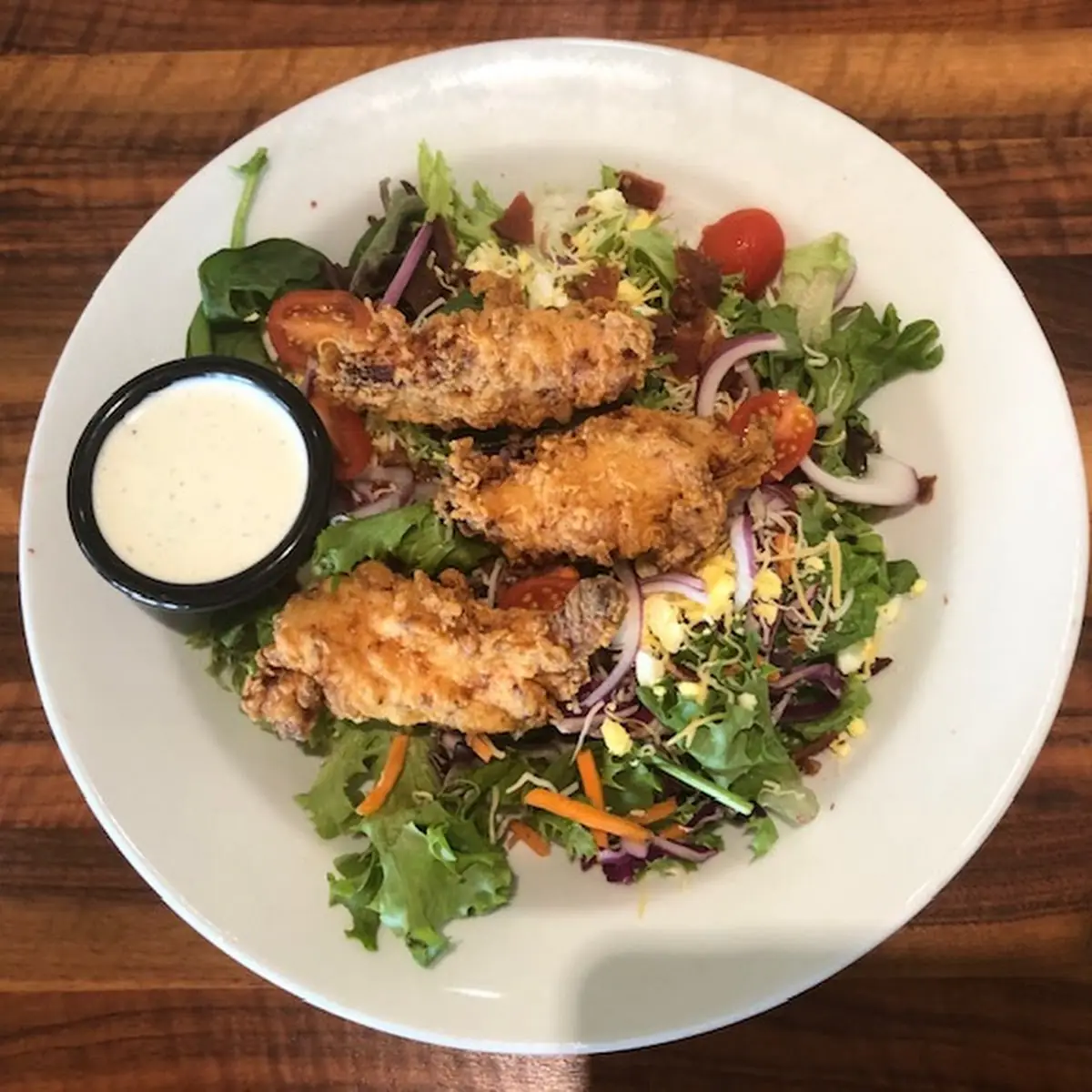 Crispy Chicken Salad