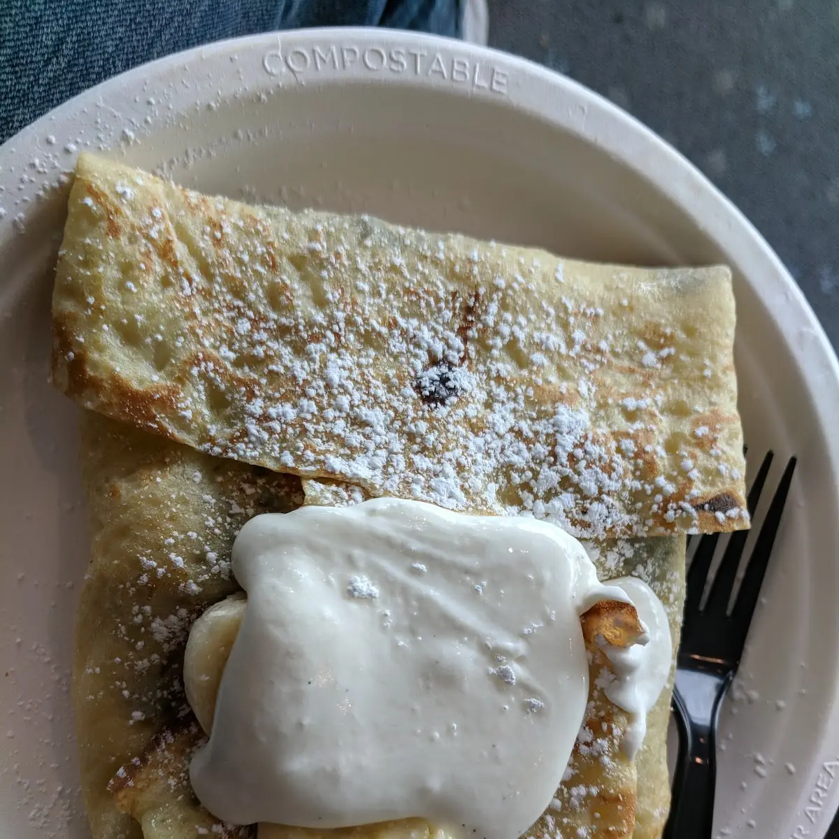 Chocolate Banana Crepe