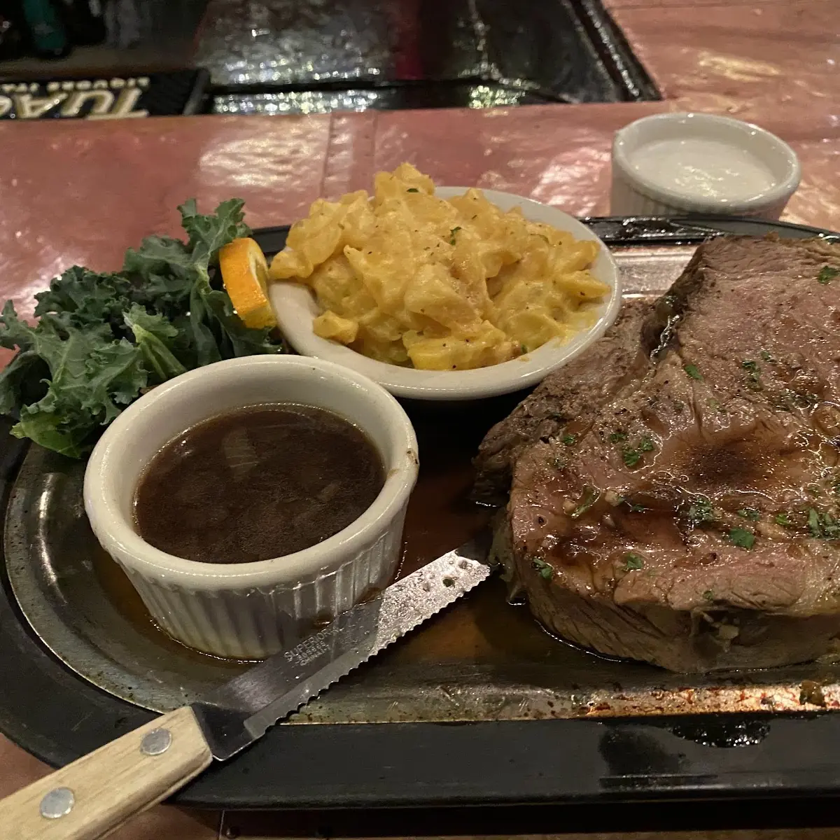 Prime Rib and Potatoes