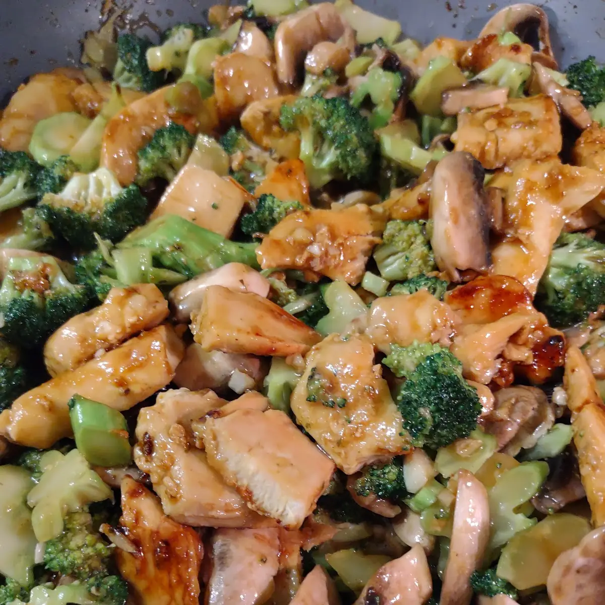 Honey Chicken and Broccoli
