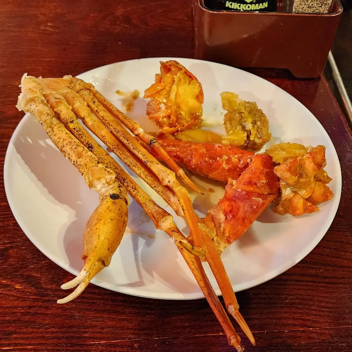 Crab Legs and Lobster Tail