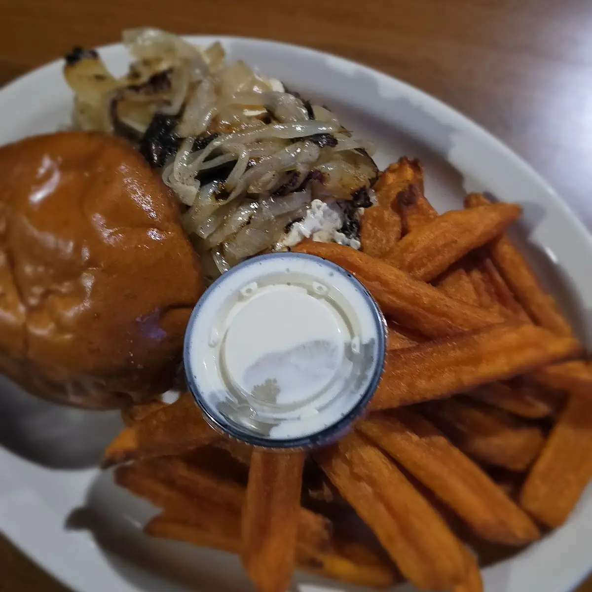 Burger and Fries