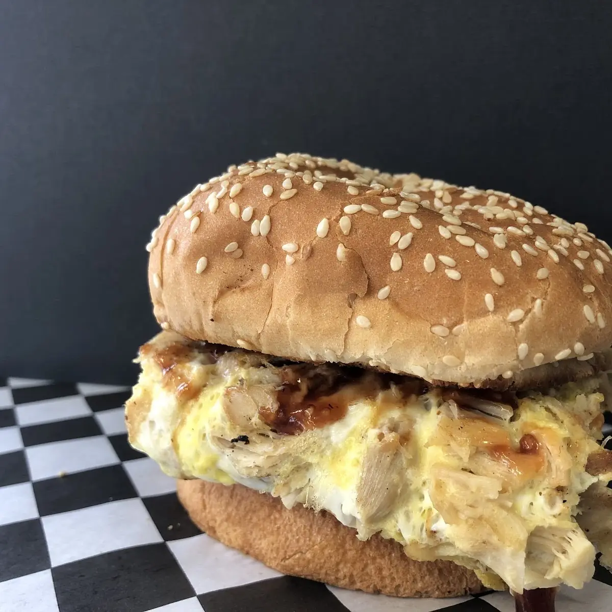 BBQ Chicken Egg & Cheese