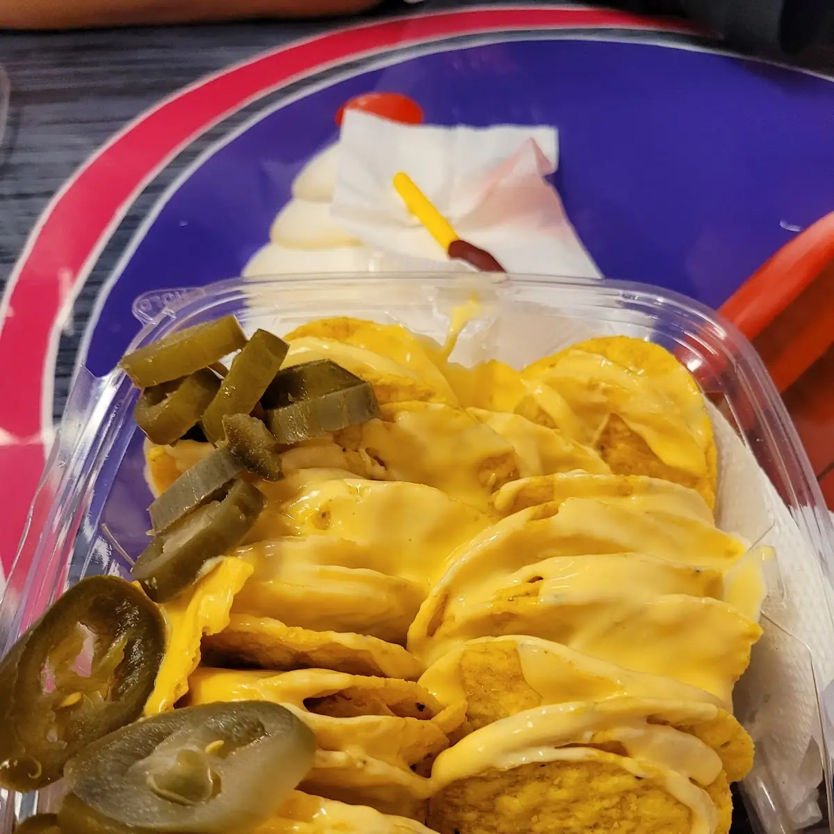 Nacho Cheese and Jalapeños