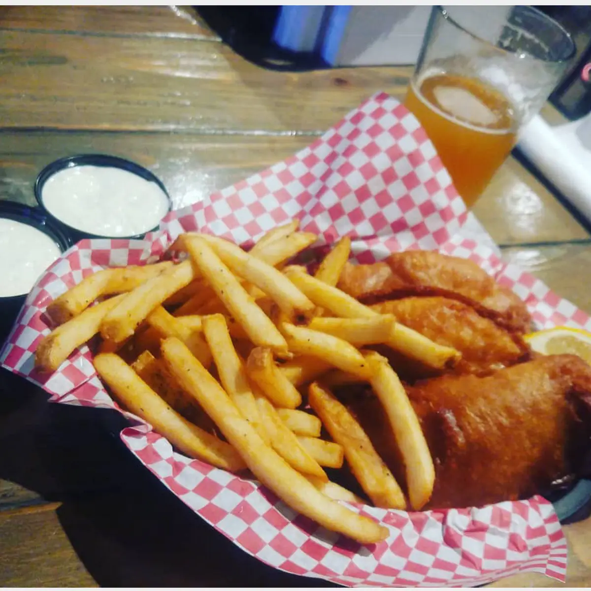 Beer-Battered Fish and Chips