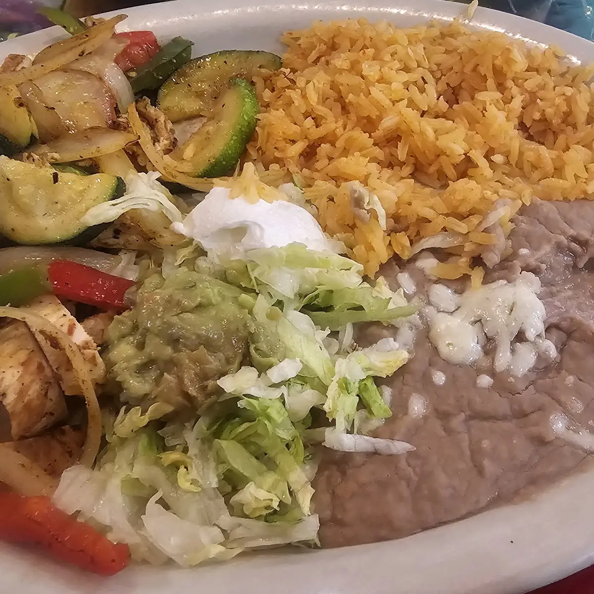 Fajita Combo Burrito