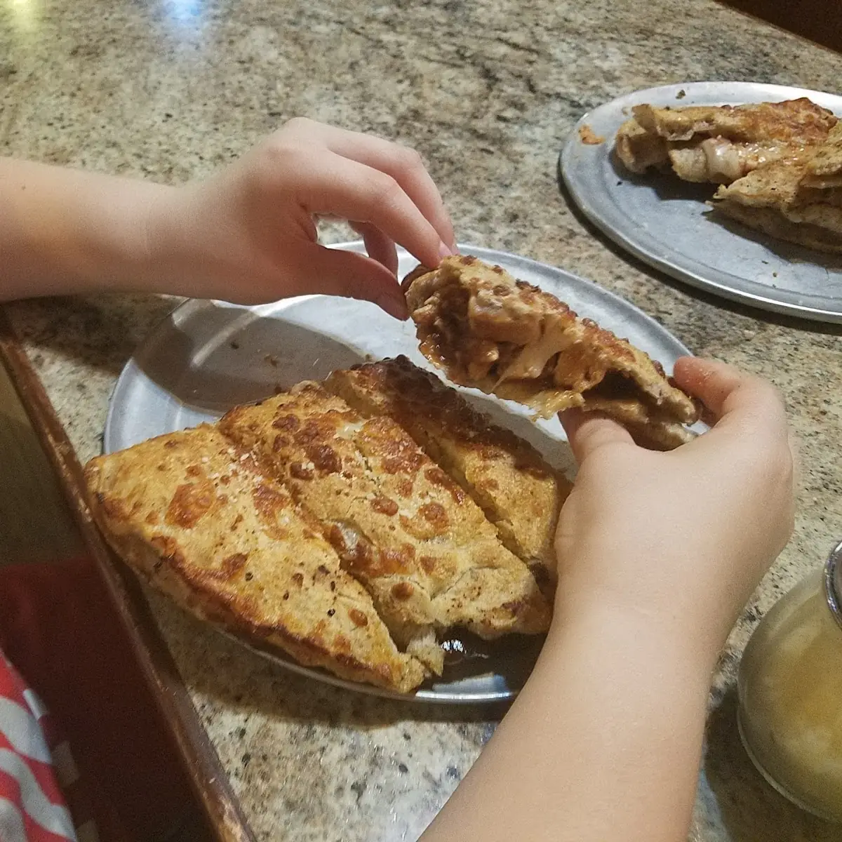 BBQ Chicken Calzone