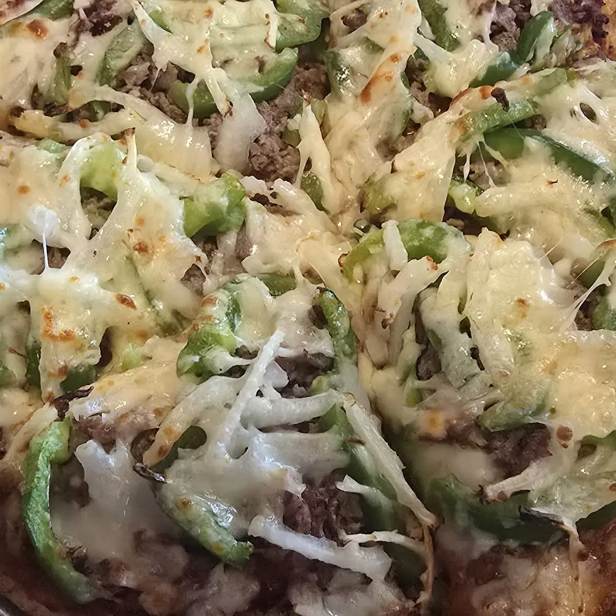 Steak and Cheese Pizza