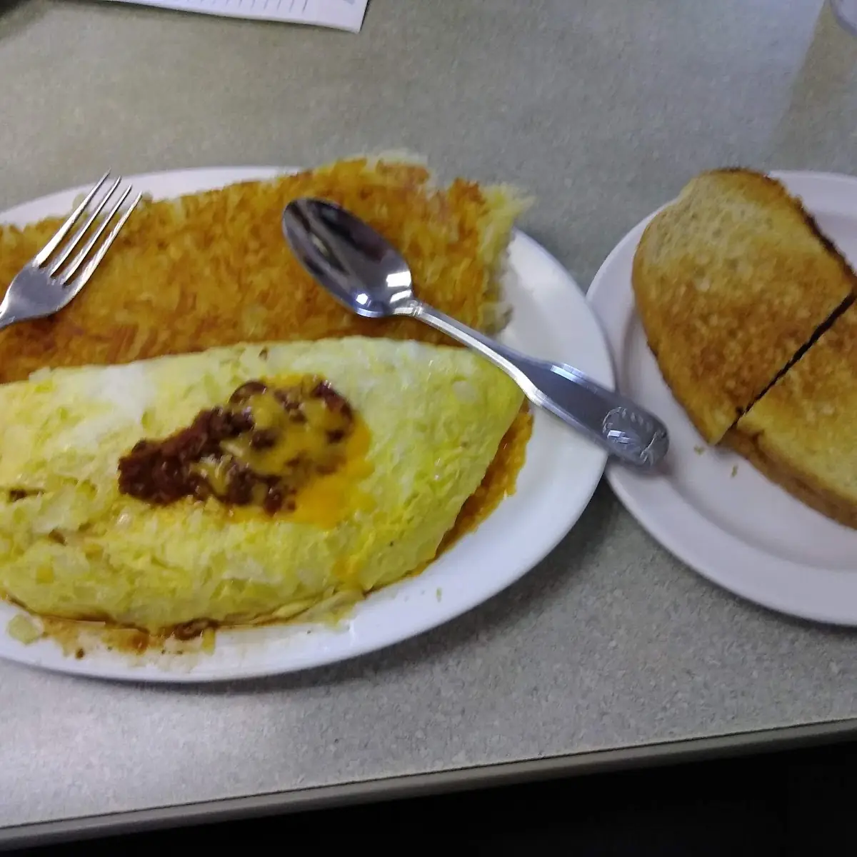 Chili Cheese Omelette