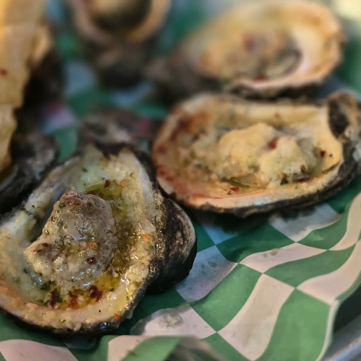 Char Grilled Oysters