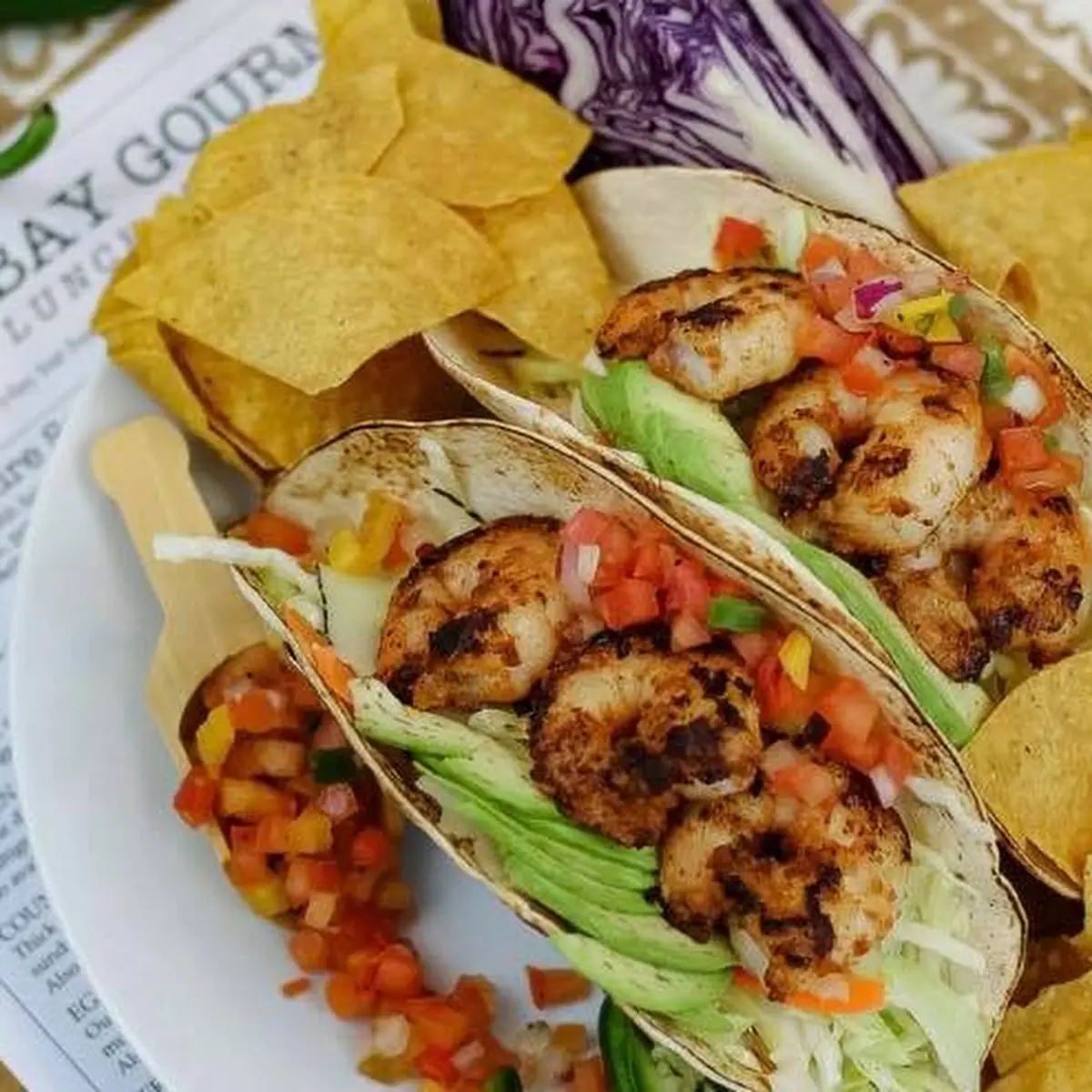 Blackened Shrimp Tacos