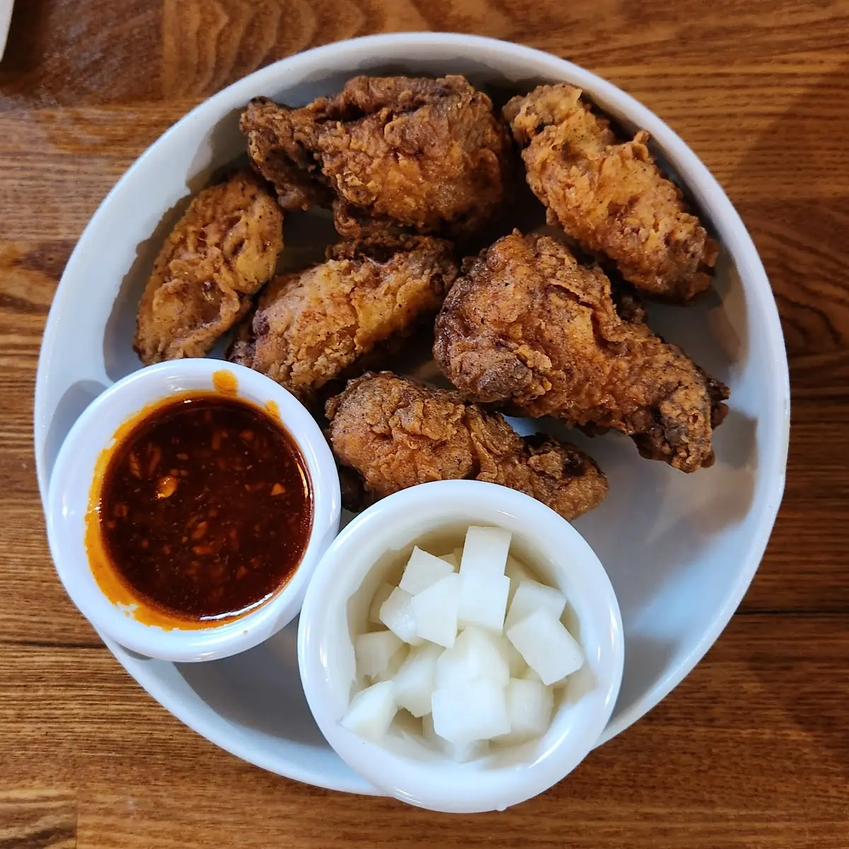 Chicken Wing with Sauce on the Side