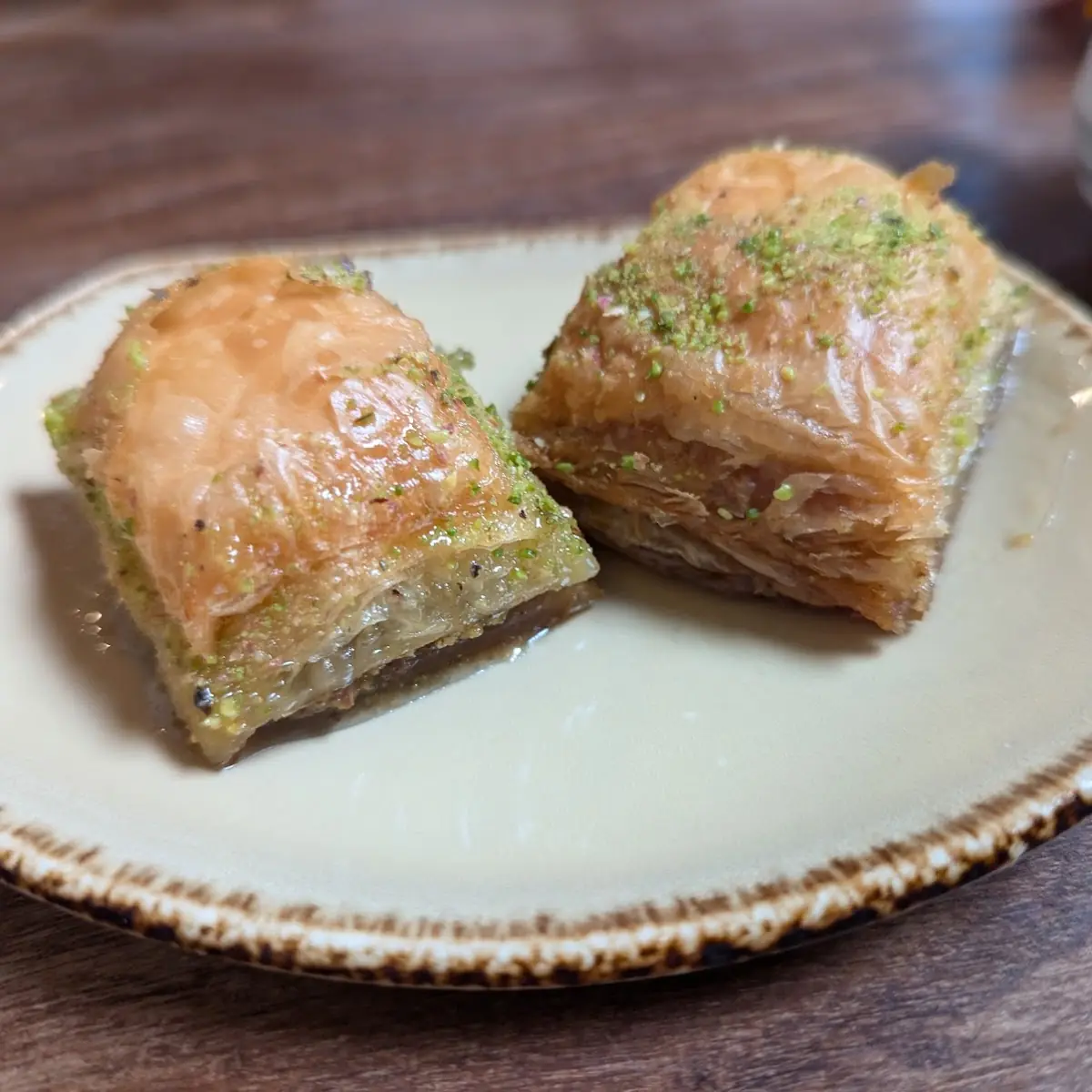 Baklava and Turkish Tea