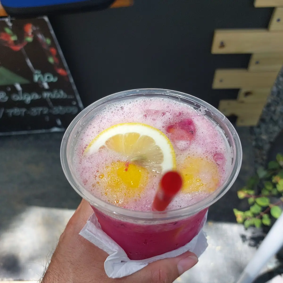 Dragon Fruit Lemonade