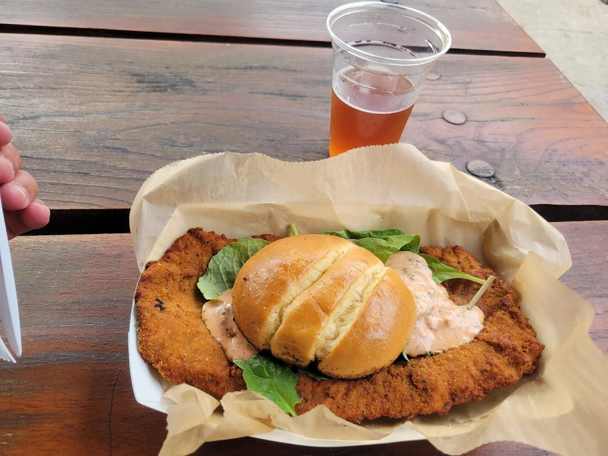 Schnitzel Sandwich