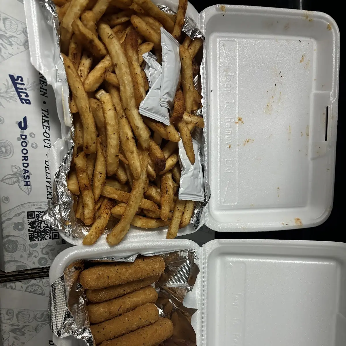 Cajun Fries Mozzarella Sticks