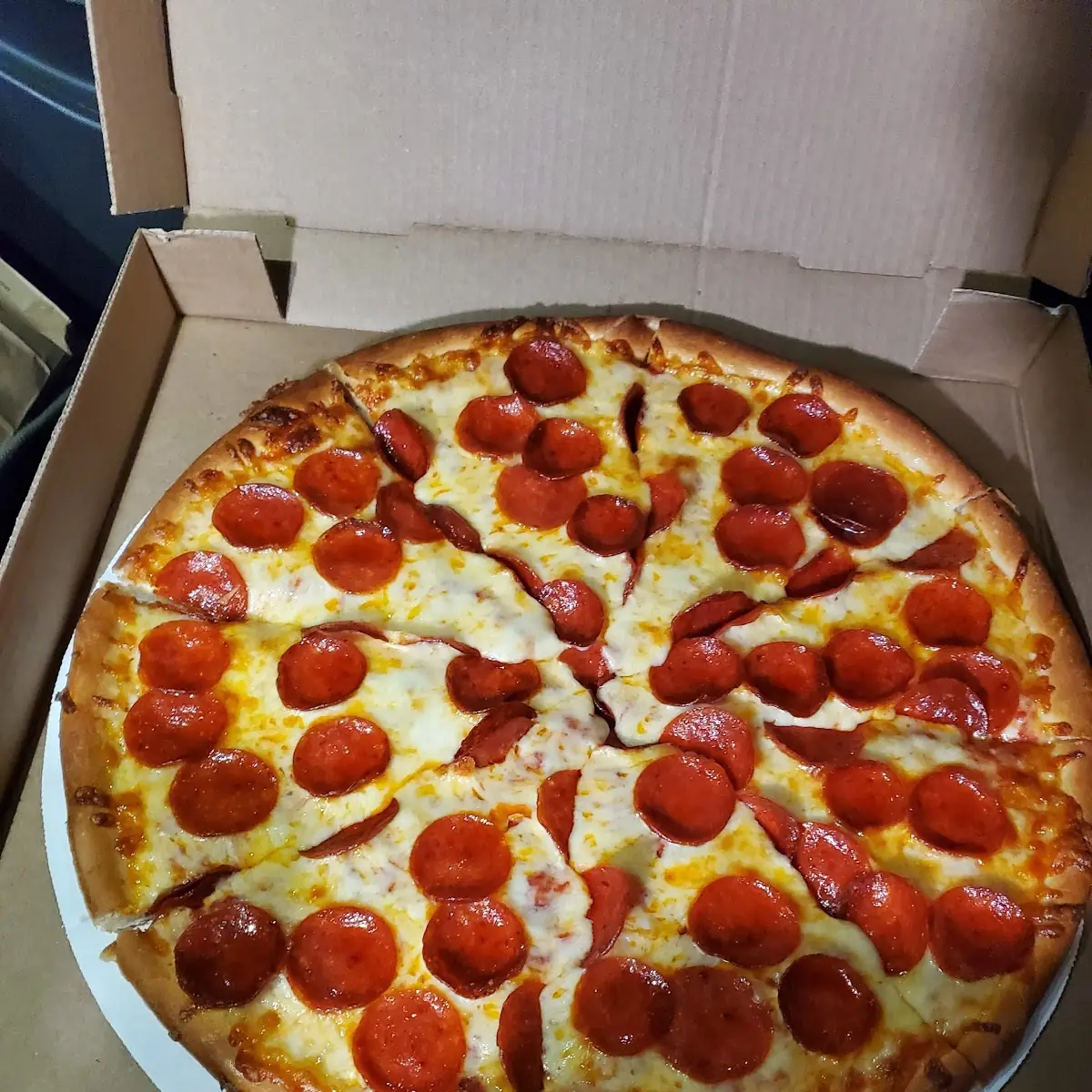 Hot Honey Pepperoni Pizza