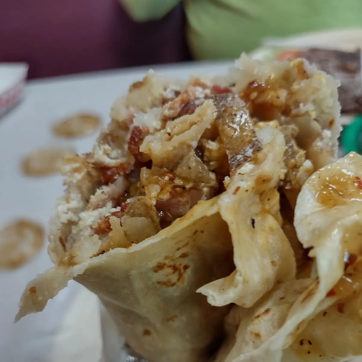 Breakfast Burrito Tocino