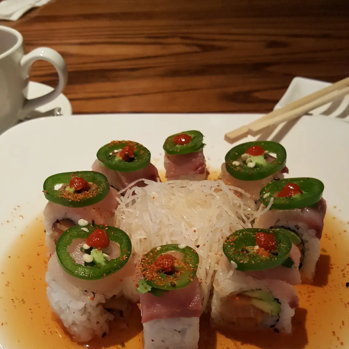 Jalapeño Yellowtail Sashimi