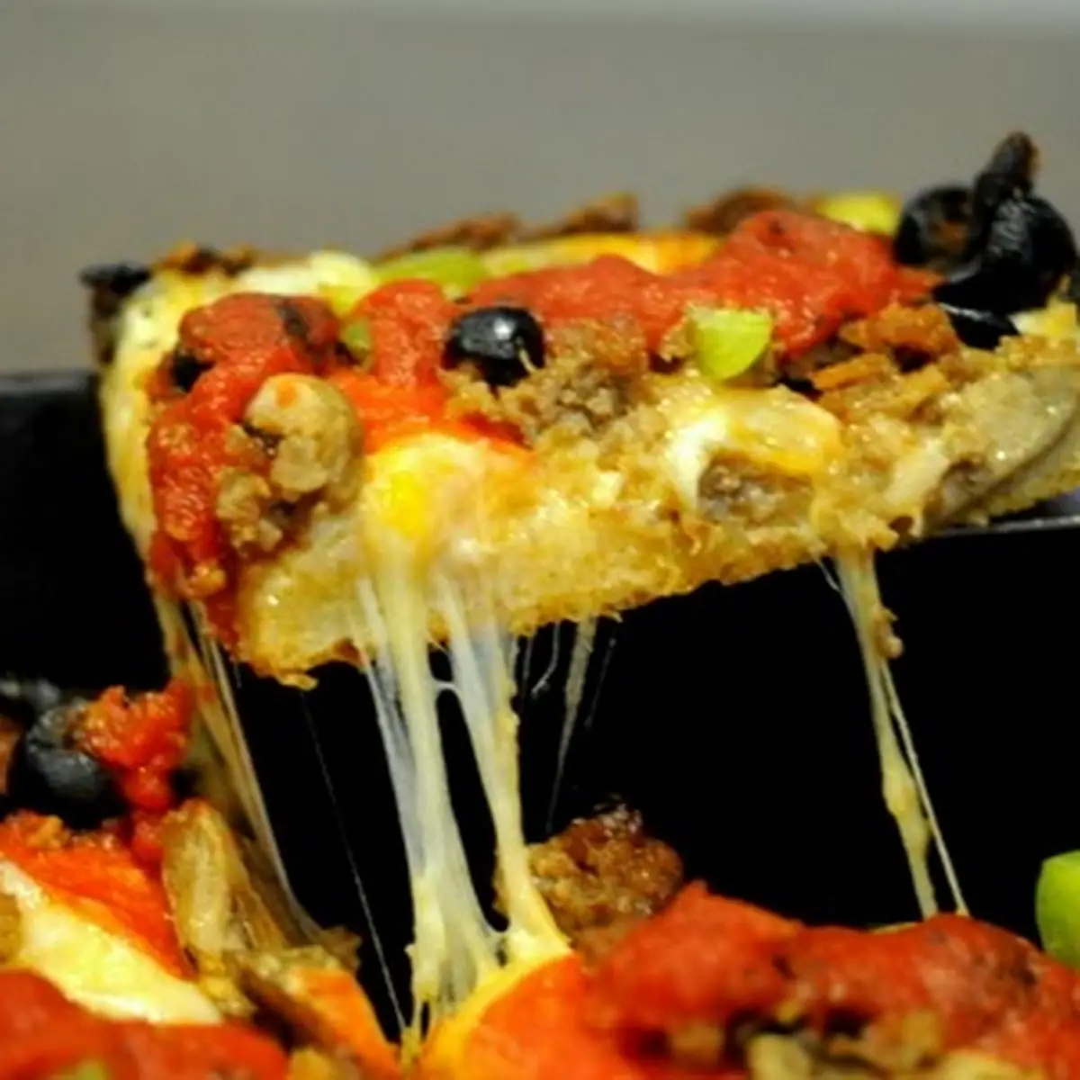 Detroit Deep Dish Pizza