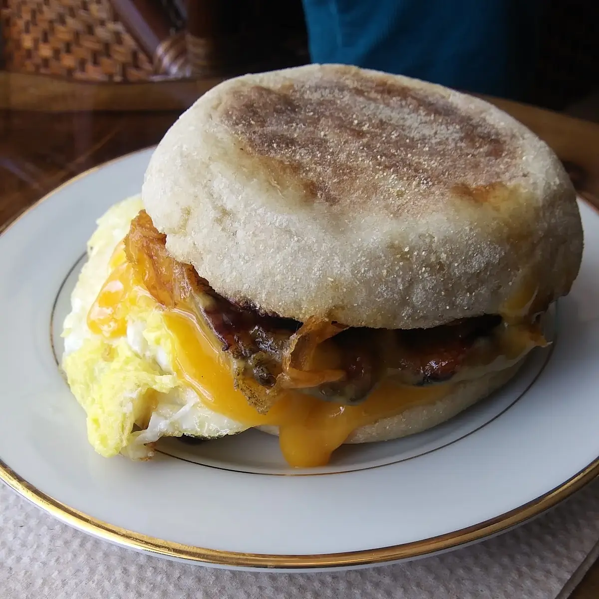 Egg Blueberry Muffin Goodness