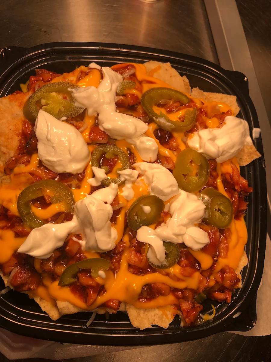 BBQ Chicken or Pork Nacho