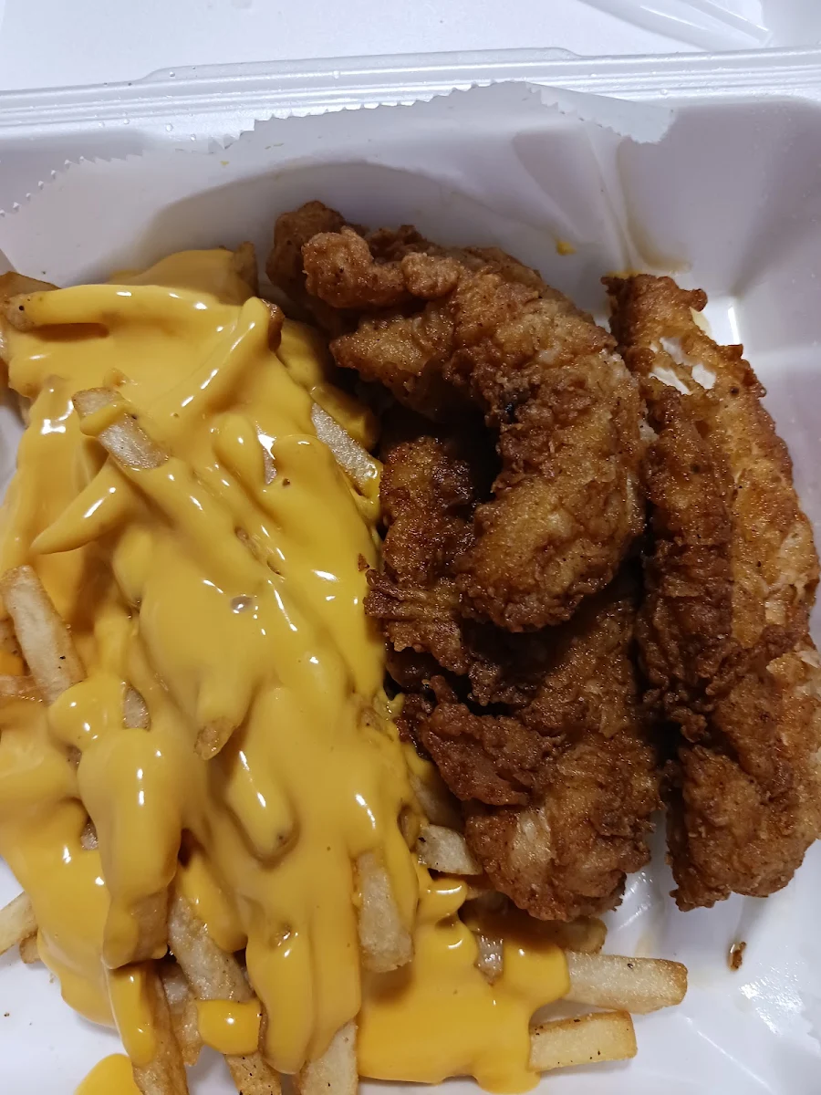 Chicken Tenders & Cheese Fries