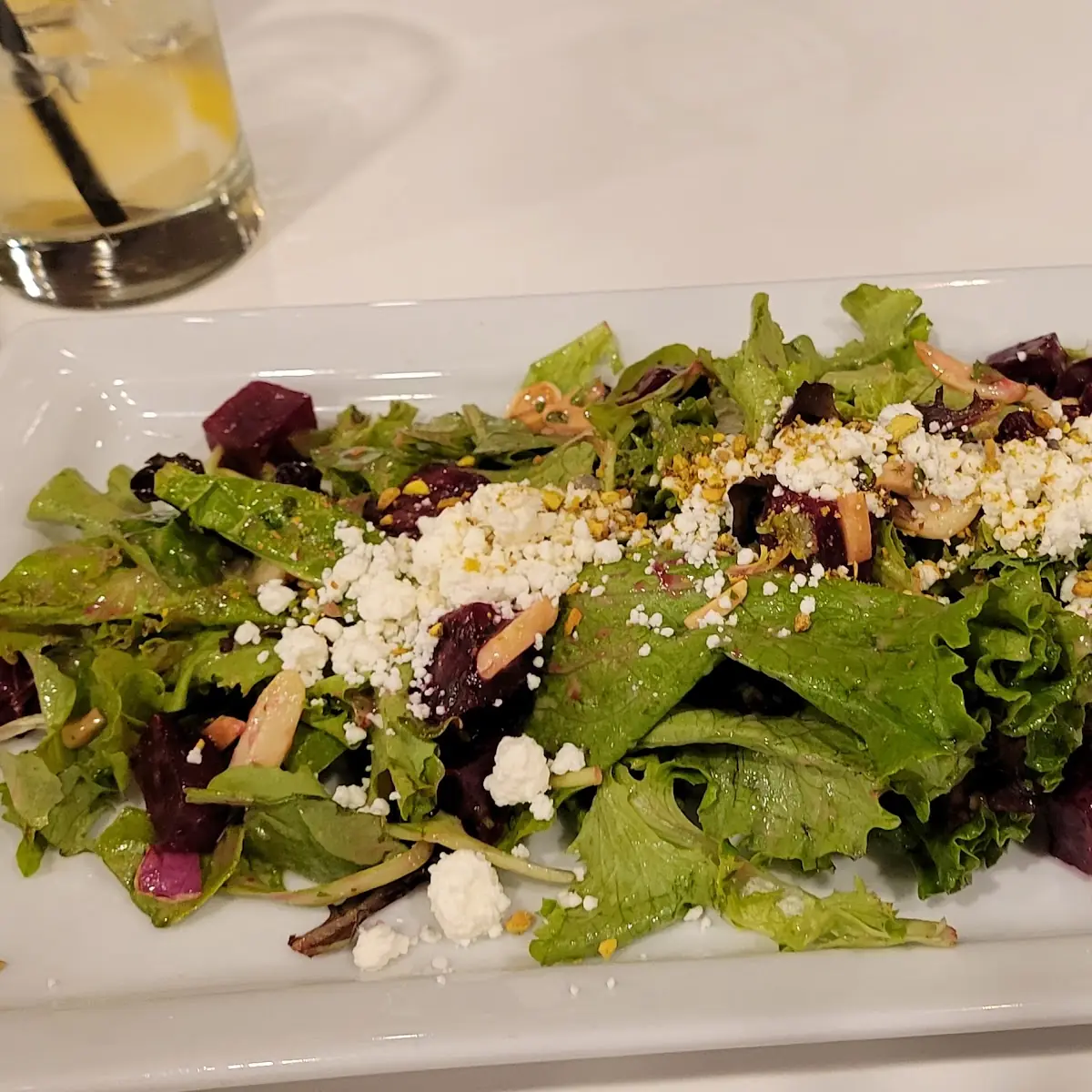 Salmon Spinach Salad