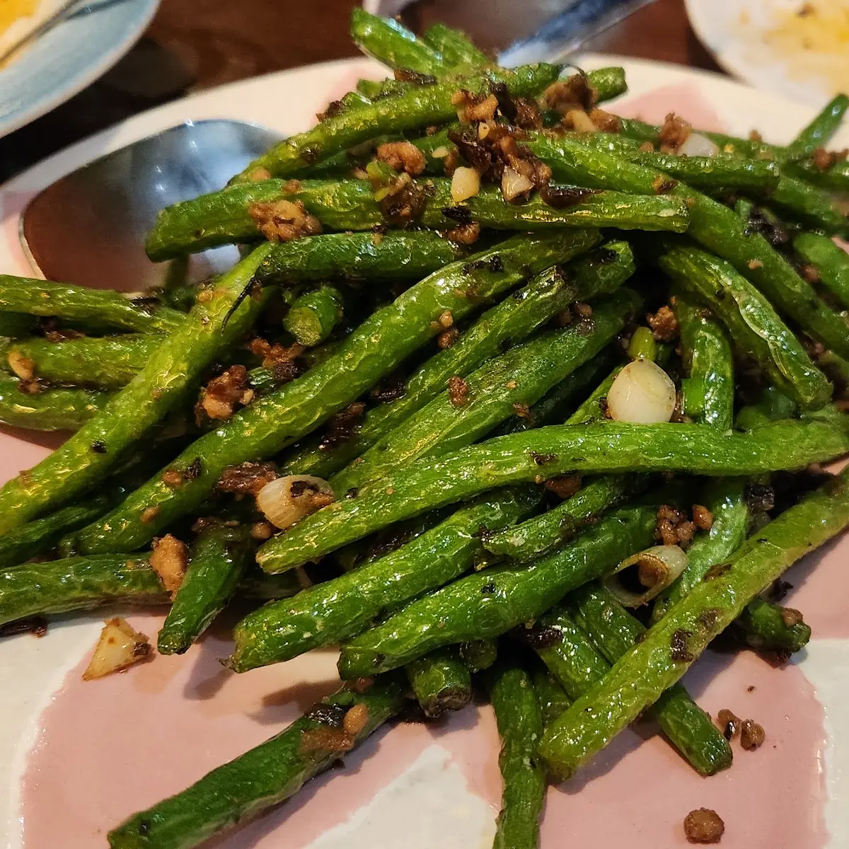Dry-Fried Green Beans