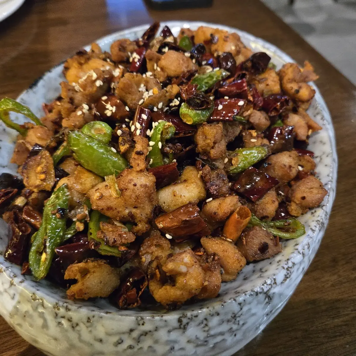 Szechuan Style Fried Chicken