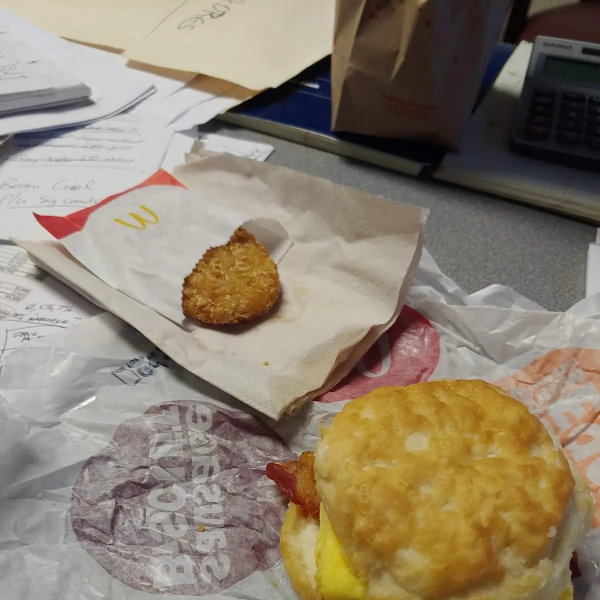 Bacon Egg Cheese Biscuit