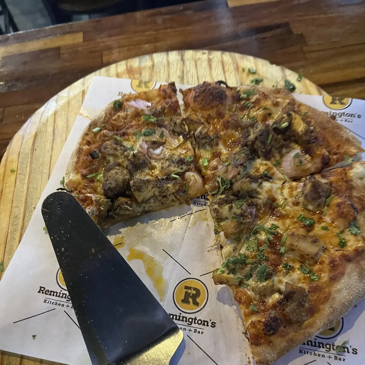 Butter Chicken Pizza