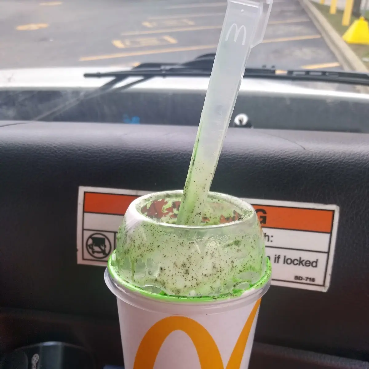 Shamrock Oreo Mcflurry
