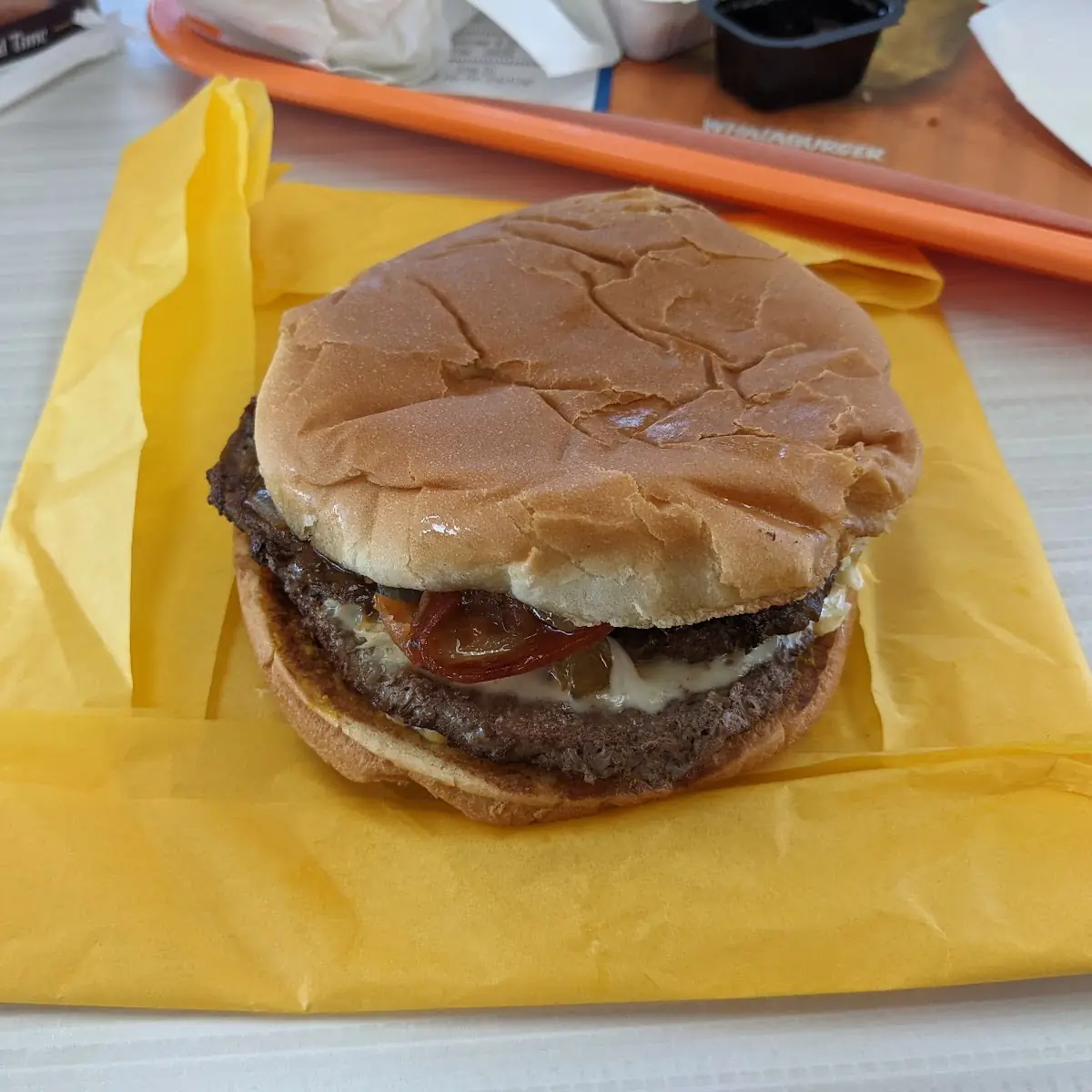 Sweet and Spicy Double Bacon Cheeseburger