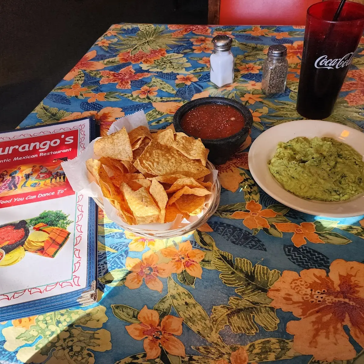 Chips Salsa and Guacamole