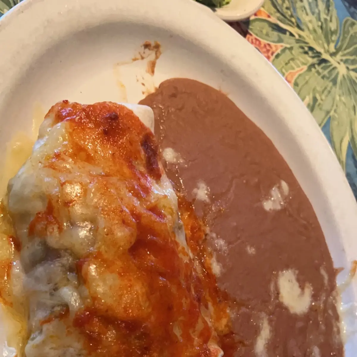 One Chile Relleno One Enchilada