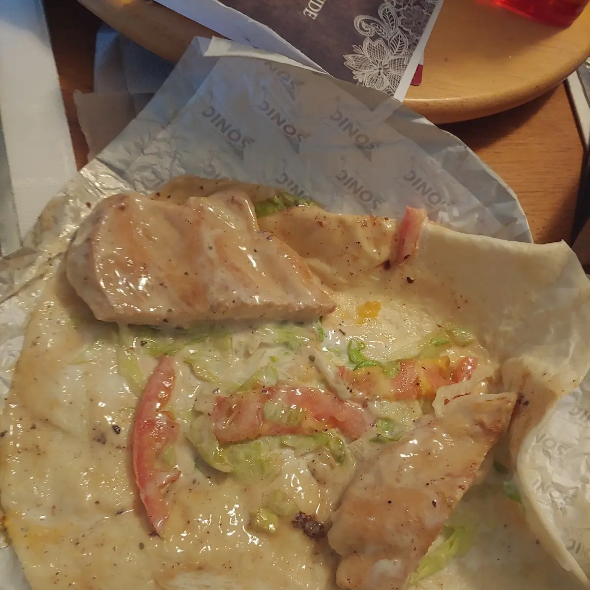 Grilled Chicken Wrap