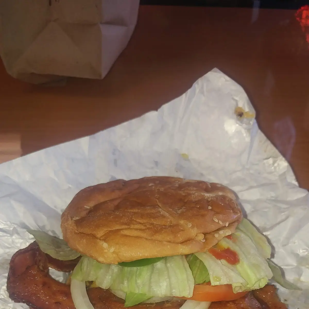 Big Bacon Double Cheeseburger