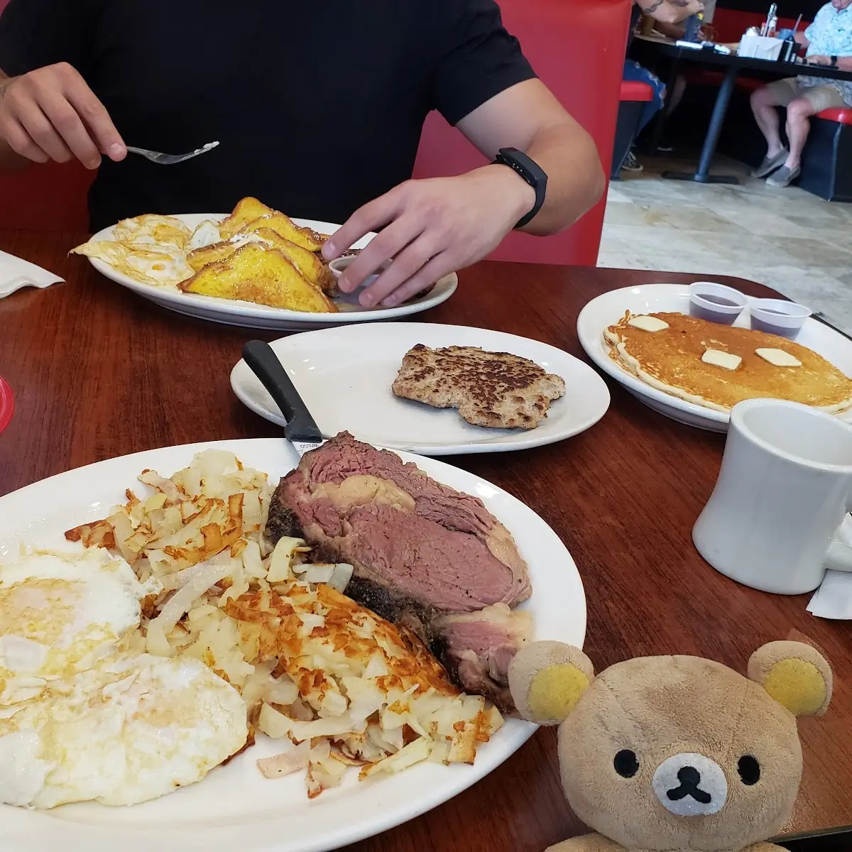Prime Ribeye Steak and Eggs