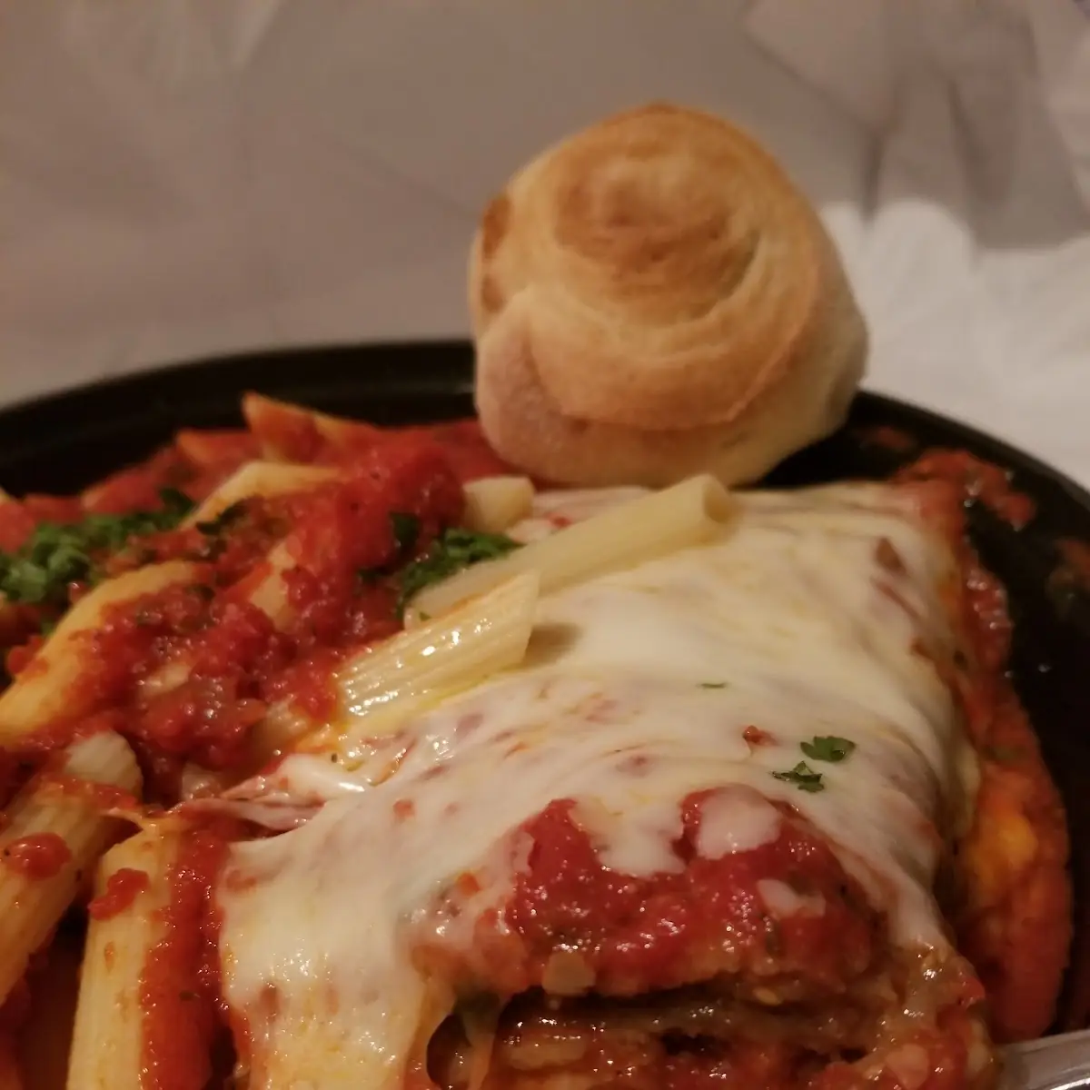 Eggplant Parmigiana Lunch