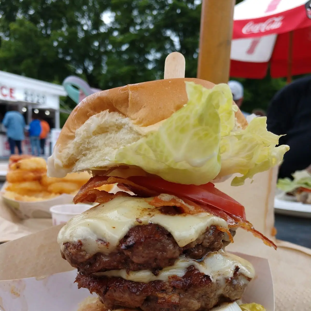 Stacker Bacon Cheeseburger