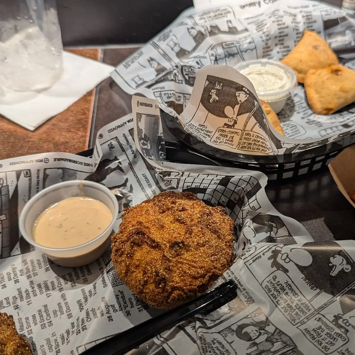 Alligator Meat Pie Crab Cake