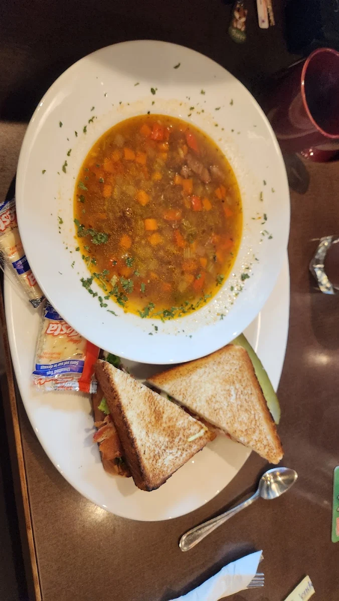 Soup and Sandwich, Jonny Canuck's Bar & Grill