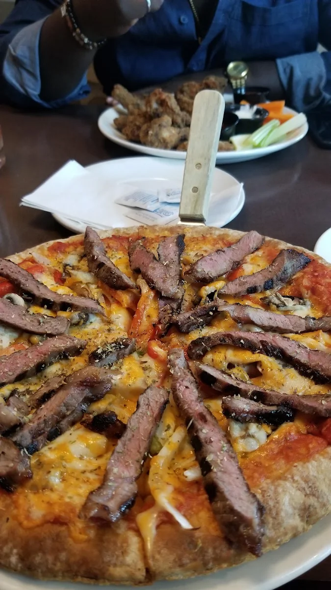 Steak Pizza, Jonny Canuck's Bar & Grill