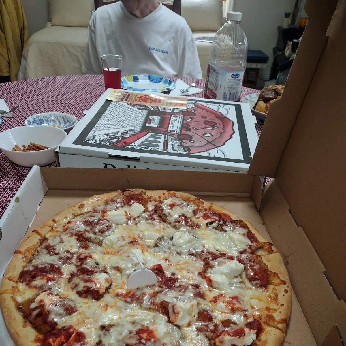 Eggplant Parmesan Pizza