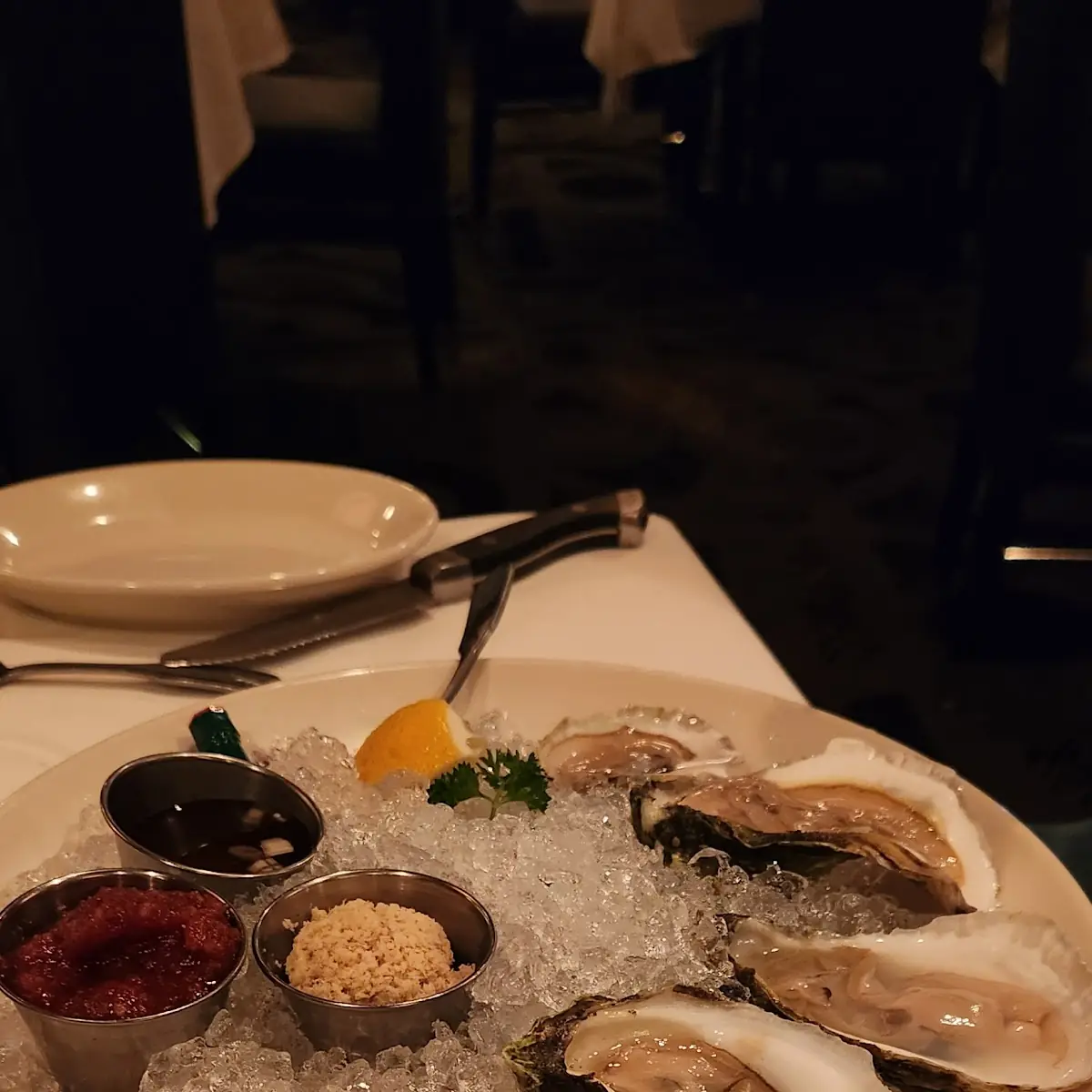 ½ Dozen Oysters on the Half-Shell