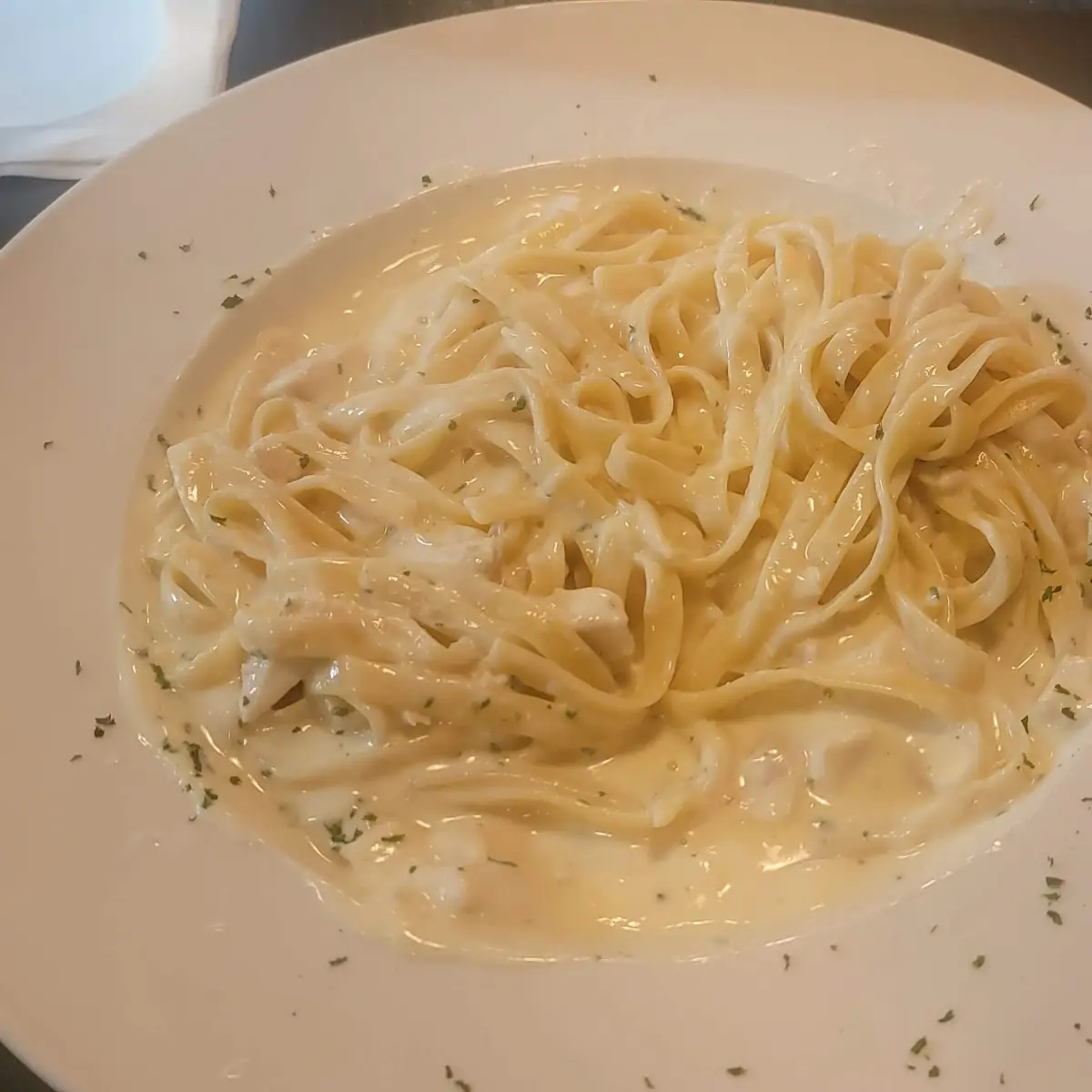 Chicken Fettuccine Alfredo