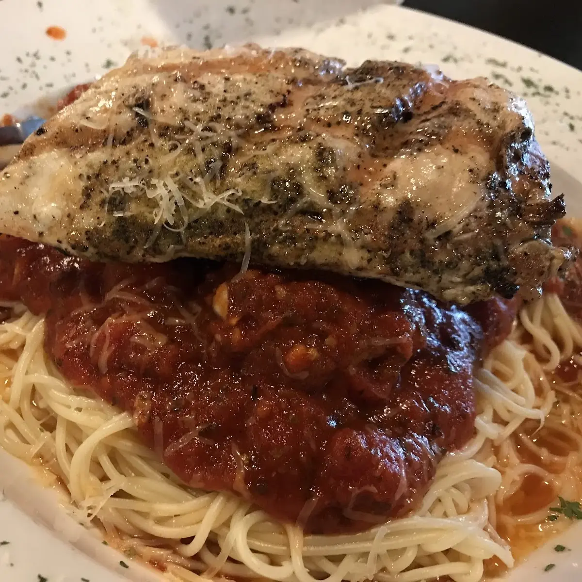 Chicken Parmesan Pasta
