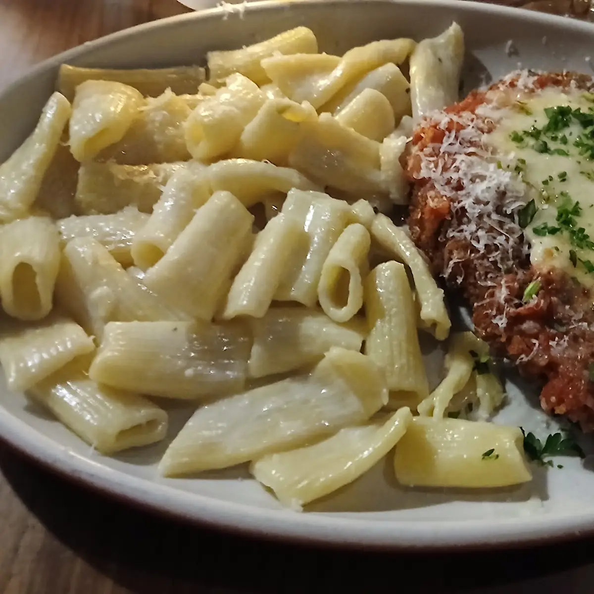 Chicken Parmigiana Verde