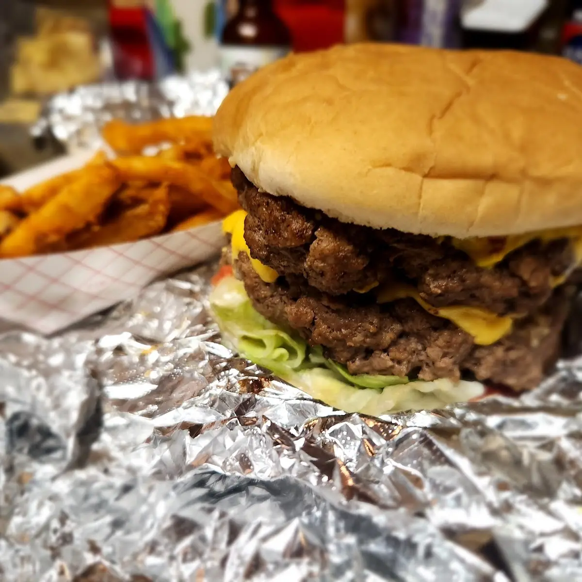 Jumbo Double Cheeseburger Combo